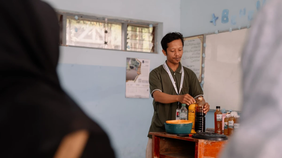 Kelas Ekologi Festival Jagat, Santri Belajar Kelola Sampah hingga Limbah Rumah Tangga
