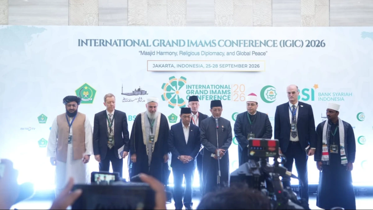 Buka IGIC 2026, Menag Tegaskan Peran Imam Sebagai Duta Perdamaian Dunia