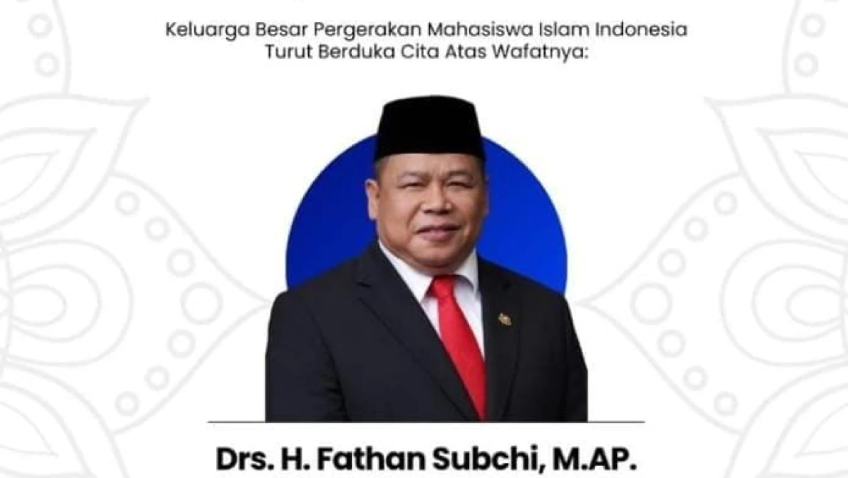 Anggota VI BPK Fathan Subchi Tutup Usia di Rusia