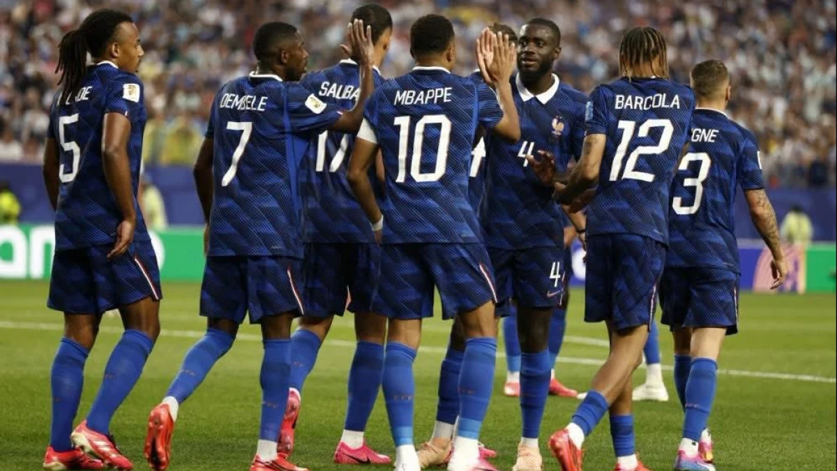 Prancis Terlalu Perkasa, Les Blues Bantai Swedia 3 Gol tanpa Balas