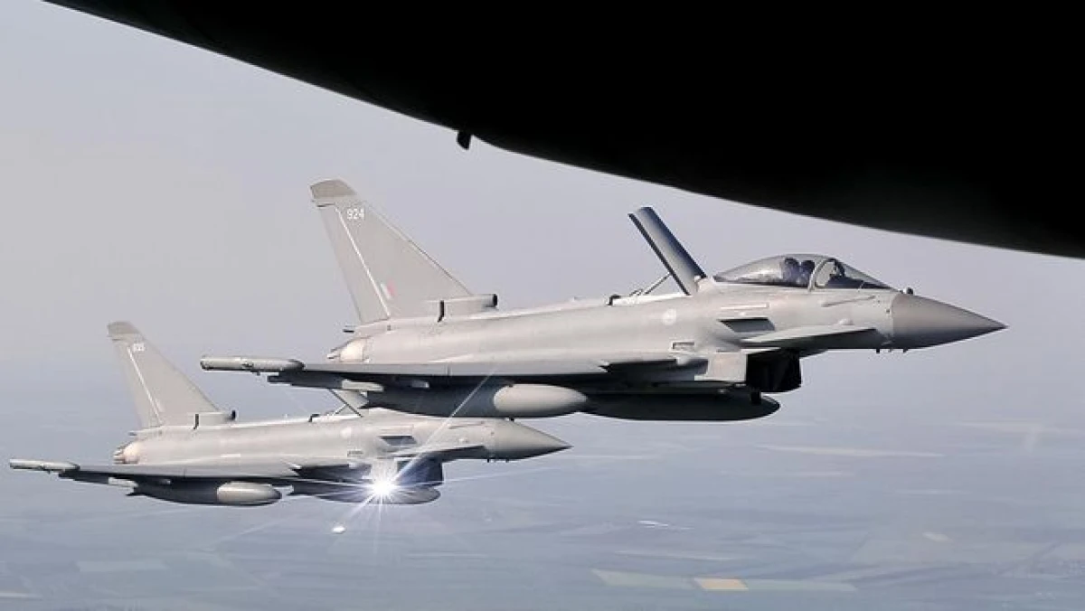 Inggris Kerahkan Jet Tempur Typhoon Bantu Arab Saudi Hadang Serangan Houthi