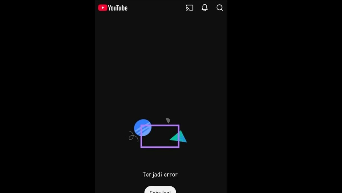 Youtube Sempat Down Massal Pagi Ini, Kini Bisa Diakses Lagi