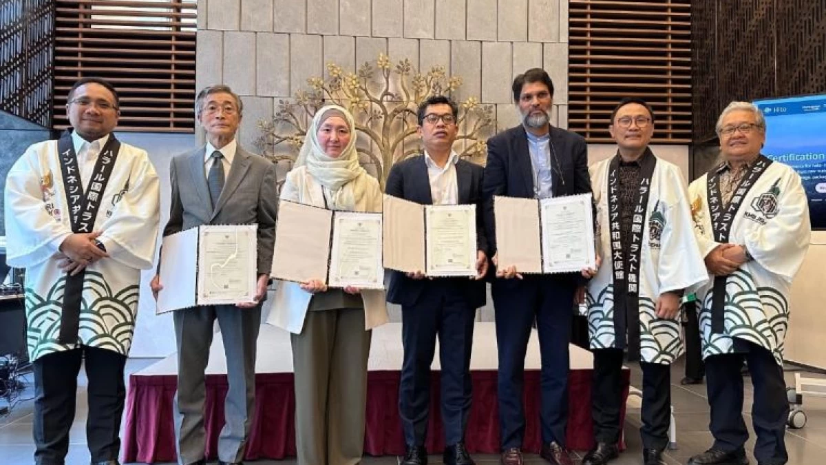 Luncurkan Halal International Trust Organization di Jepang, Menag Yaqut: Upaya Perkuat Akses Layanan Halal