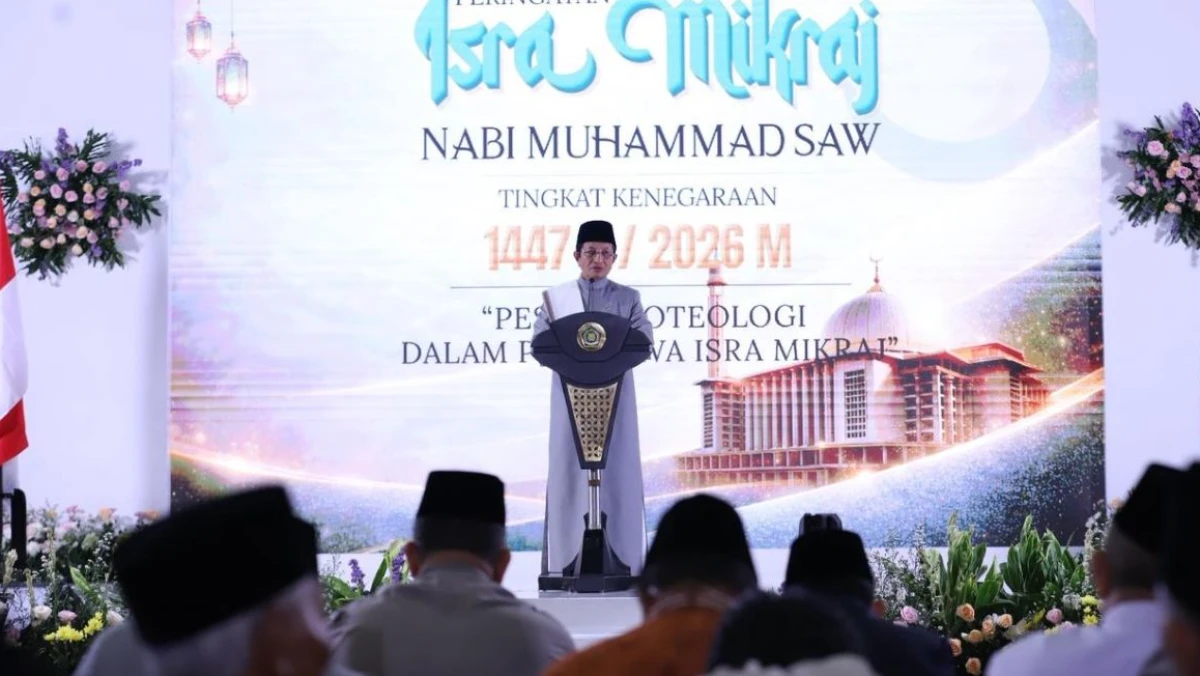 Pesan Ekoteologi Menggema di Peringatan Isra Miraj Kenegaraan di Masjid Istiqlal