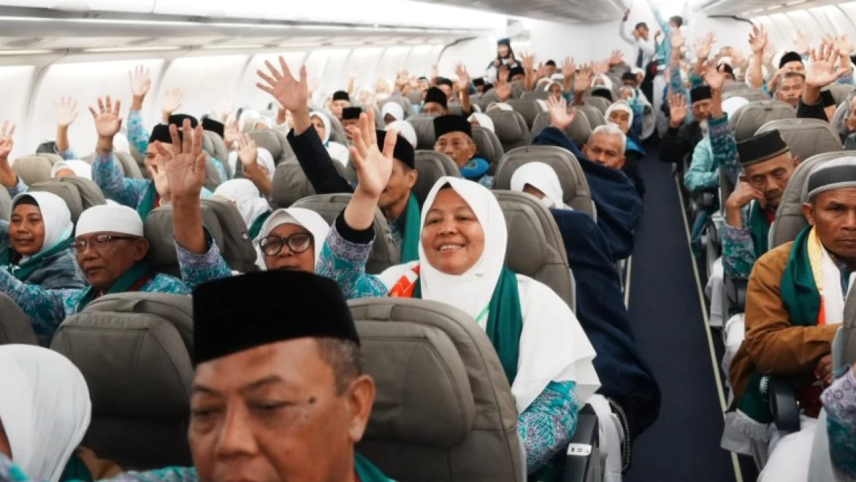 12 Mei 2024, 22 Kloter Jemaah Haji Indonesia Diterbangkan ke Tanah Suci