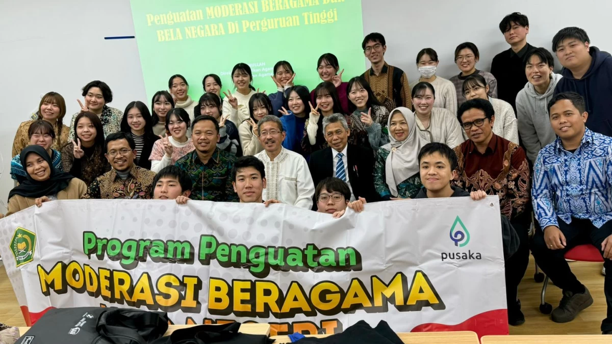 Kemenag Tebarkan Cahaya Moderasi Beragama Indonesia di Negeri Matahari Terbit