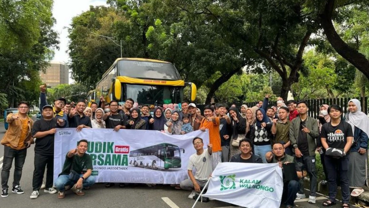 Mudik Gratis Kalam Walisongo, Perkuat Ukhuwah dan Permudah Perjalanan Alumni