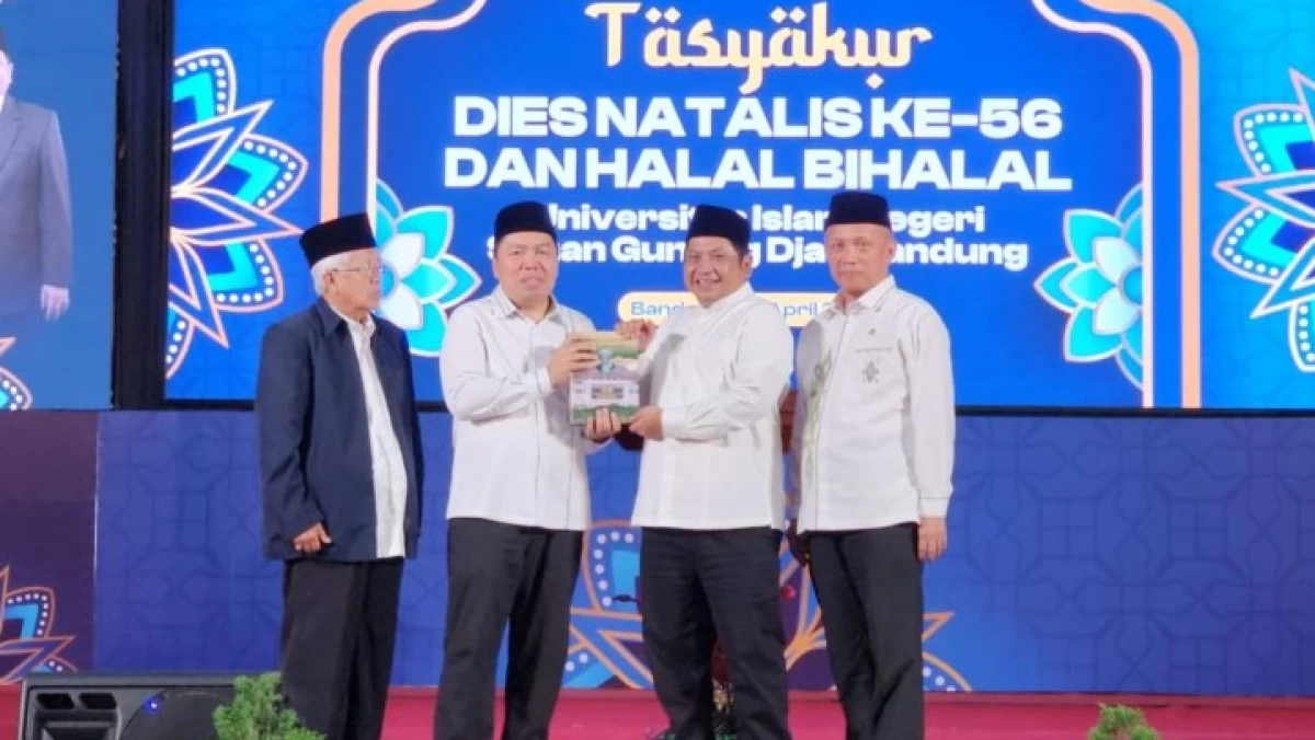 Dies Natalis UIN Bandung, Sekjen Kemenag Harap PTKIN Jangan 'yang Penting Jalan'