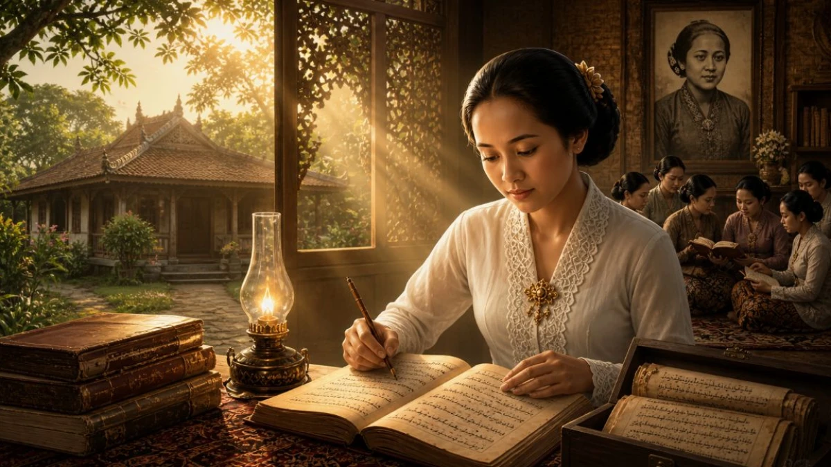 Cahaya di Balik Tembok Pingitan: Revolusi Literasi Kartini dan Rahasia Kitab Pegon