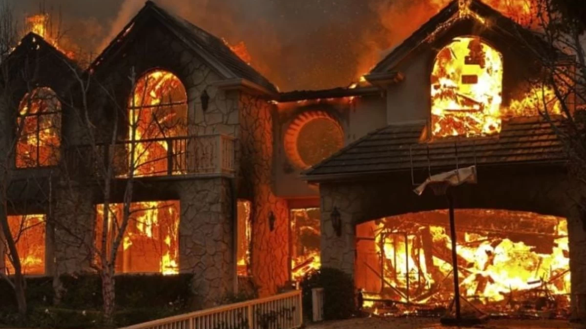 Hollywood Hills Dilalap Api, 1.000 Bangunan Terbakar dan 5 Orang Tewas