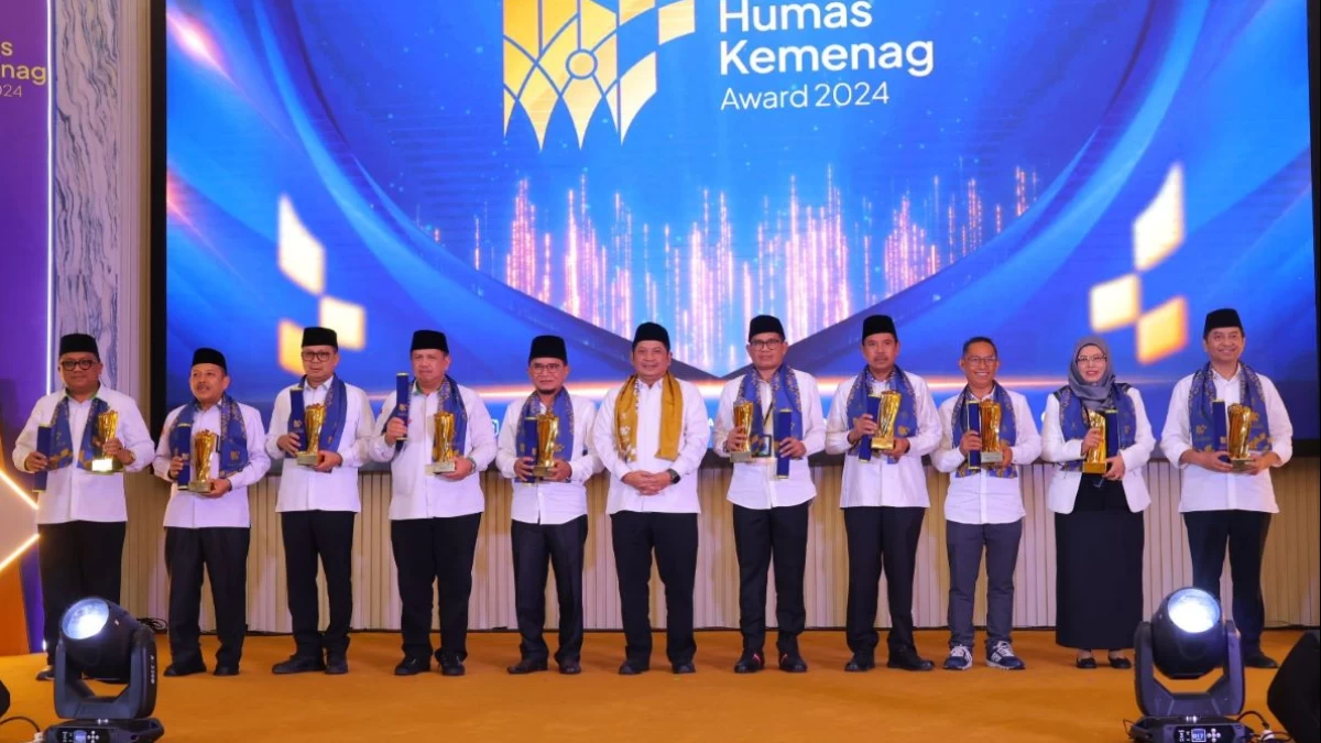 Situs Web UINSU Medan Raih Penghargaan Pengelolaan Website Terbaik Humas Kemenag Award 2024