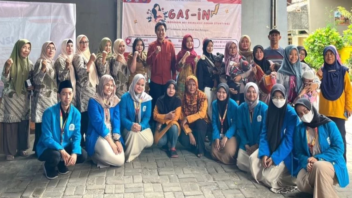Cegah Stunting, Mahasiswa Prodi Kesehatan Masyarakat UIN Jakarta Luncurkan 'GAS-IN' di Cengkareng