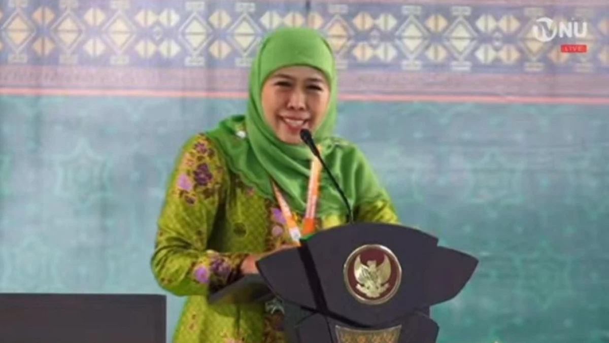 Khofifah Ingin Buktikan Kehadiran Muslimat NU Jadi Peneduh Peradaban Bangsa dan Dunia