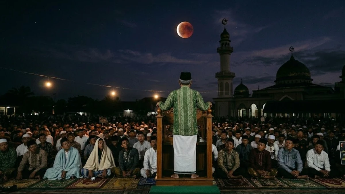 Khutbah Gerhana Bulan: Merenungi Hikmah Gerhana pada Bulan Ramadhan