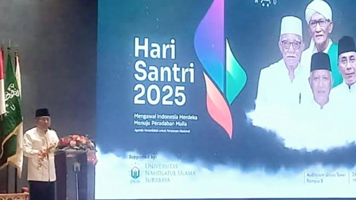 Ketum PBNU Gus Yahya: Hari Santri Panggilan Konsolidasi Merawat Persatuan Bangsa