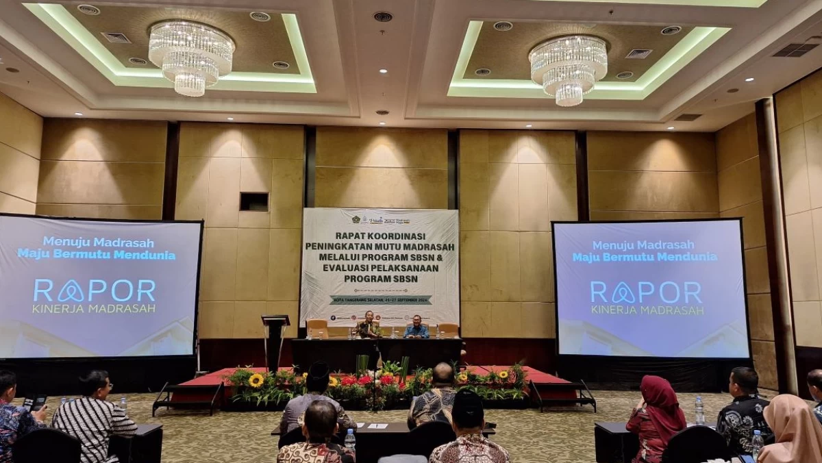 Rp848,59 Miliar Disiapkan Kemenag untuk SBSN Madrasah 2025