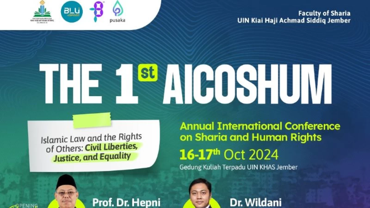 Hadirkan Cendikiawan Terkemuka Dunia, Fakultas Syariah UIN KHAS Jember Gelar Konferensi Internasional