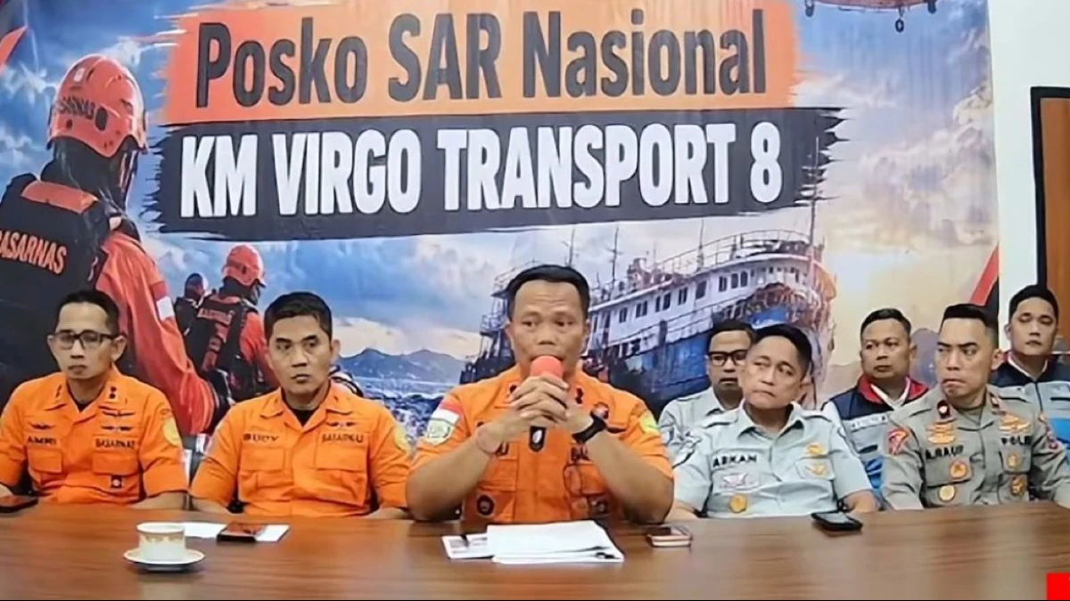 Tim SAR Telah Sisir Seluruh Area Aman KM Virgo Transport 8, Penyelaman untuk Cari Korban Dihentikan pada Jumat