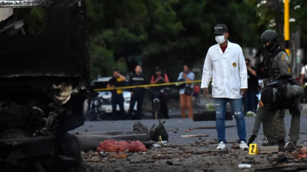 Ledakan Bom di Cucuta Kolombia Jelang Pelantikan Presiden, 11 Orang Terluka