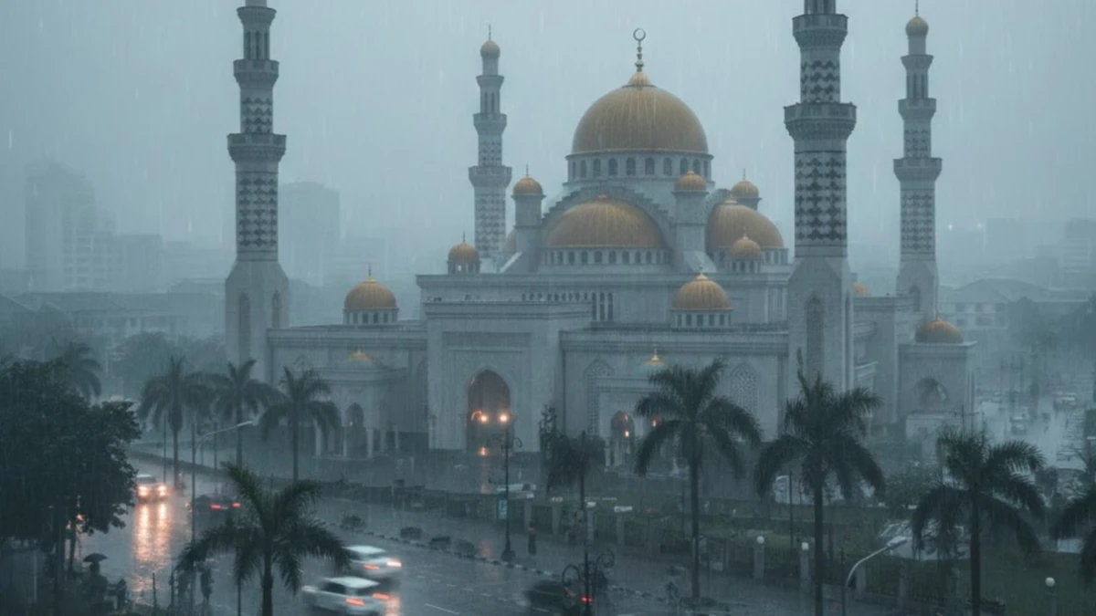 Tak Berangkat Jumatan Karena Hujan Deras, Bolehkah?