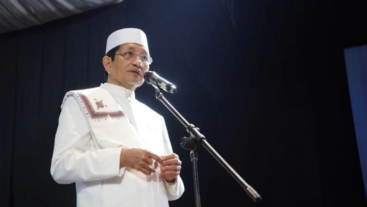 Menag Nasaruddin Umar Ajak Masyarakat Teladani Gus Dur