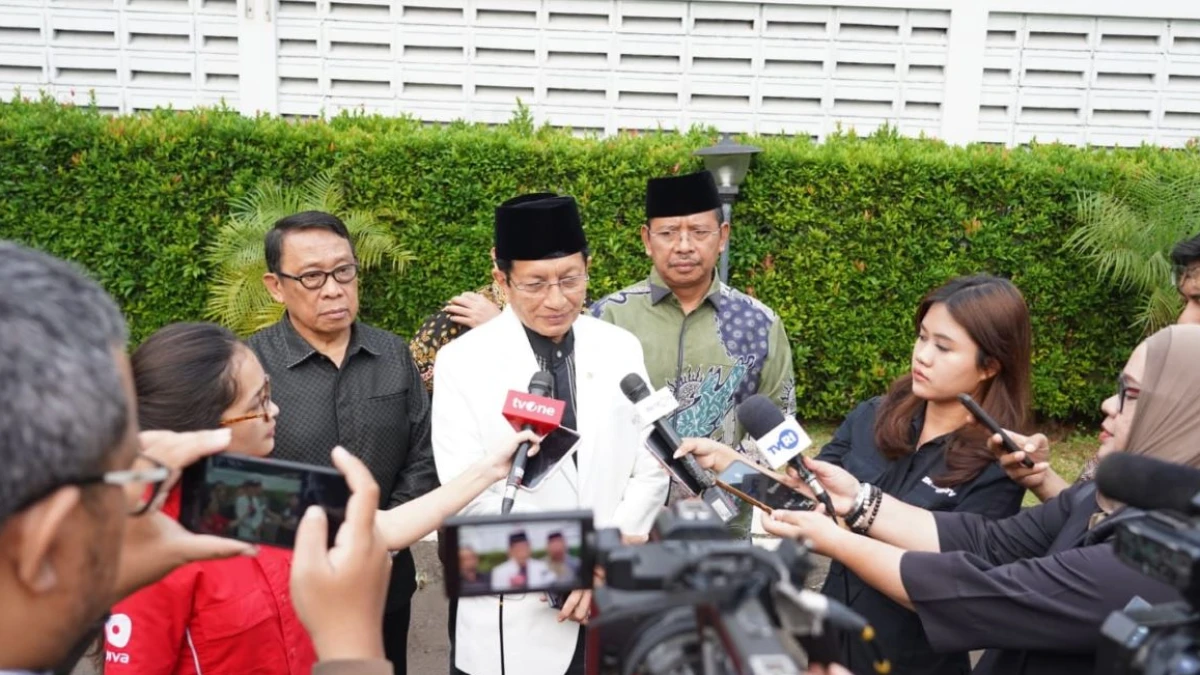 Menag Minta Semua Pihak Jaga Marwah Pesantren yang Ratusan Tahun Mendidik Masyarakat