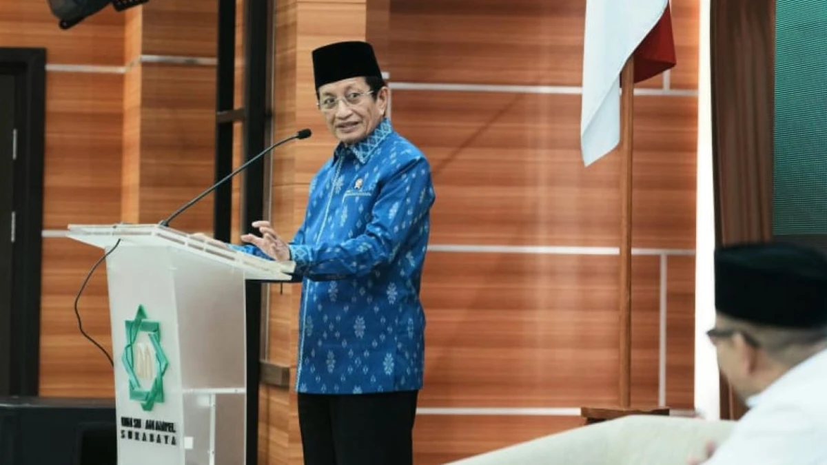 Di UINSA Surabaya Menag Nasaruddin Umar Kembali Ingatkan Tugas Ganda PTKIN
