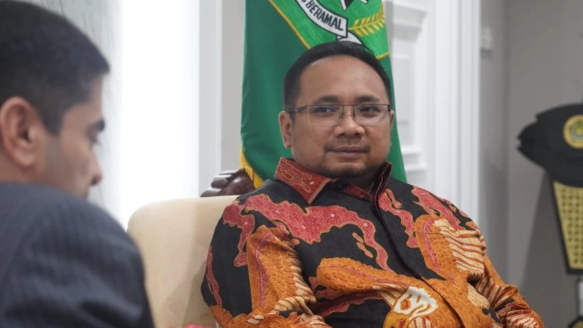 Menag Yaqut Usulkan Kemudahan Pengajuan Visa Mahasiswa Indonesia Kuliah di Yordania