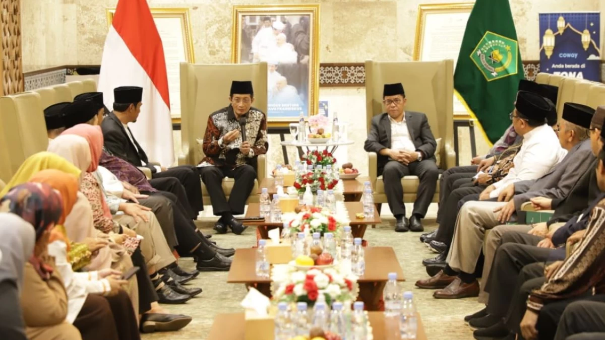 Menag Nasaruddin Umar Ajak Tokoh Agama dan Ormas Solid Membangun Kehidupan Keagamaan Lebih Baik