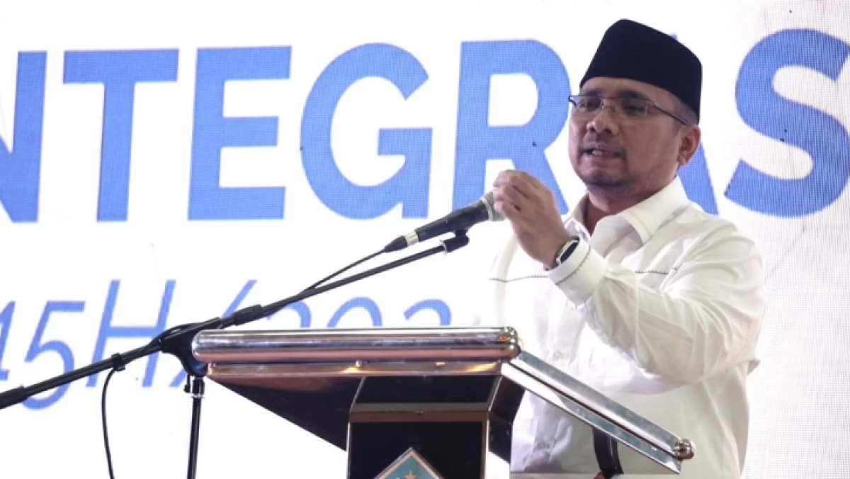 3 Pesan Menag Yaqut di Penutupan Bimtek Petugas Haji 2024