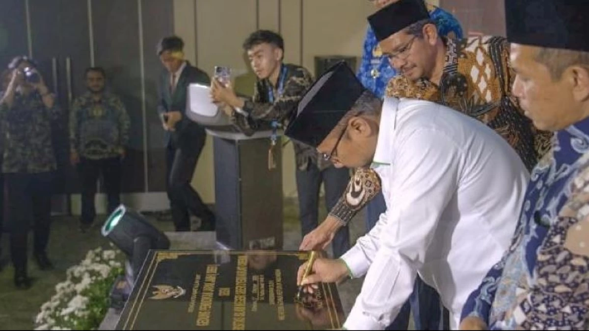 Resmikan Gedung UIN Siber Syekh Nurjati, Ini Harapan dan Optimisme Menag Yaqut