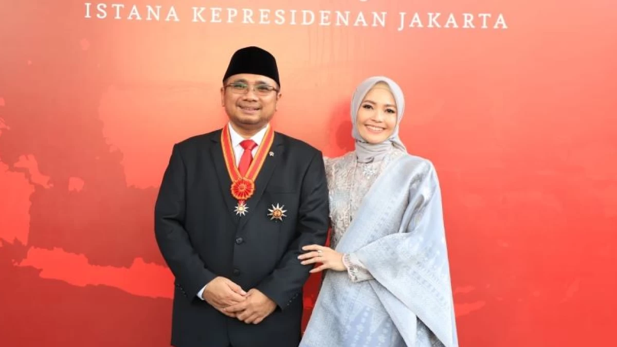 Presiden Jokowi Anugerahi Bintang Mahaputera Utama, Menag Yaqut: Kehormatan untuk Kerukunan Indonesia