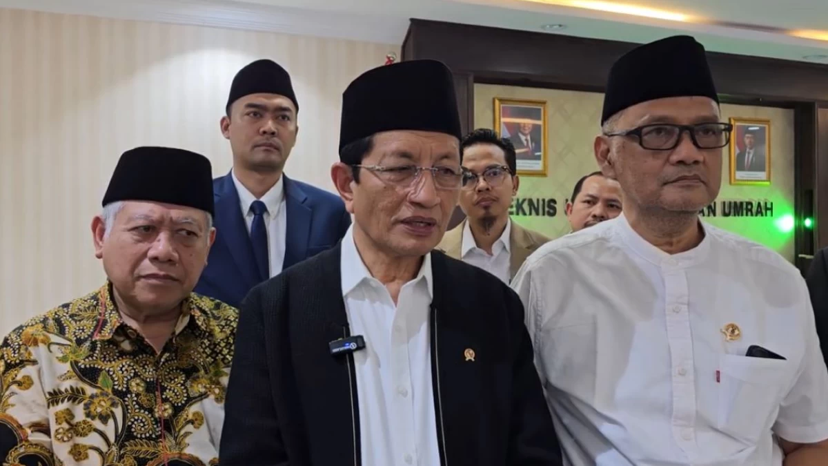 Menag Nasaruddin Umar Gelar Rakor Persiapan Haji 2025 di Jeddah