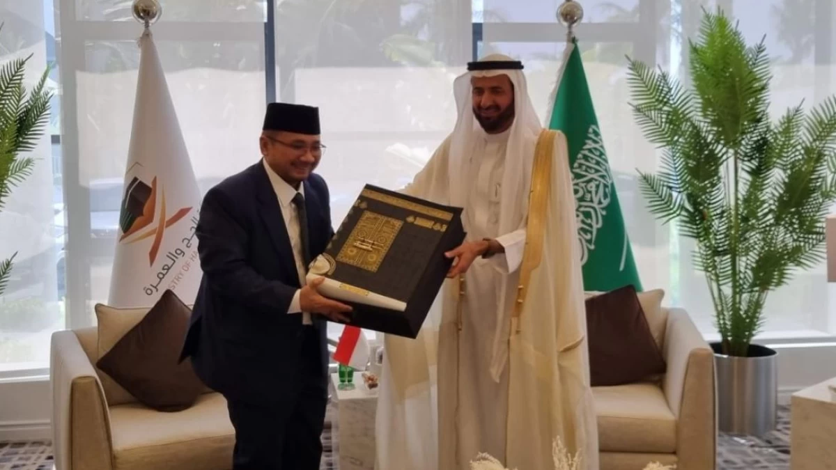 Menag Yaqut dan Menteri Haji Arab Saudi Bahas Persiapan Haji 2025