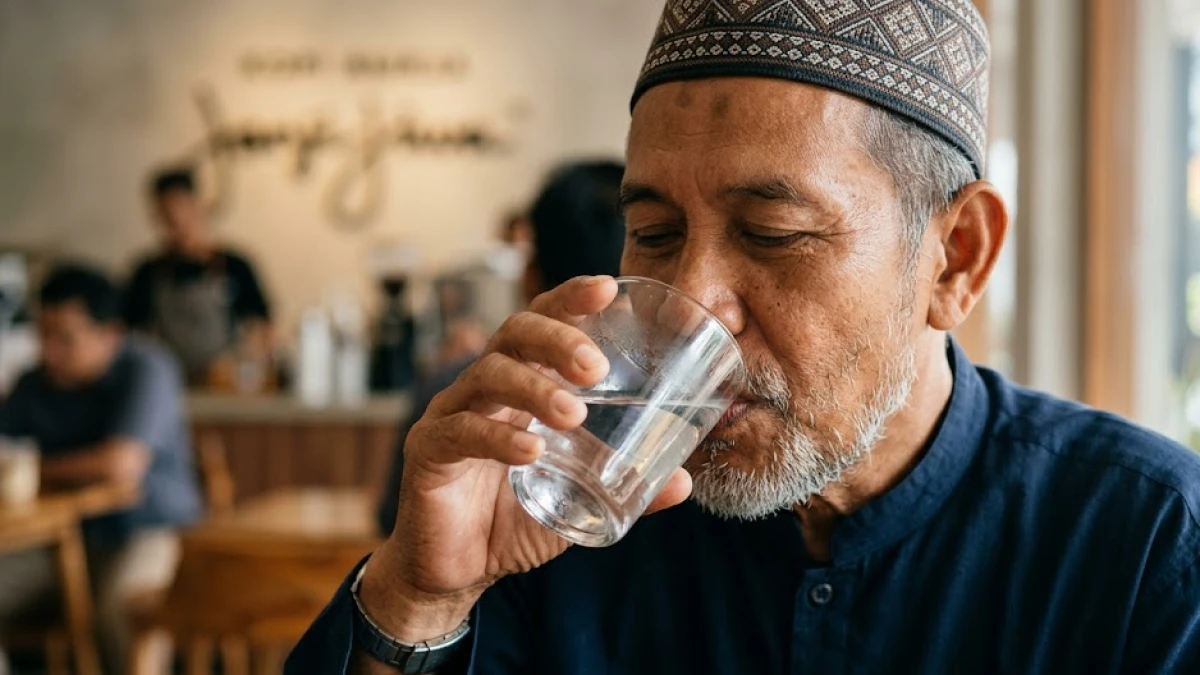 Meneladani 5 Cara Rasulullah Minum