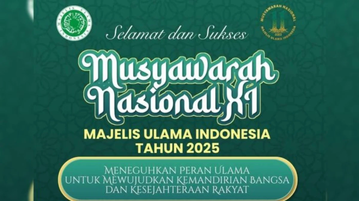 Ini Para Tokoh Nasional yang Akan Paparkan Ide di Munas XI MUI 2025