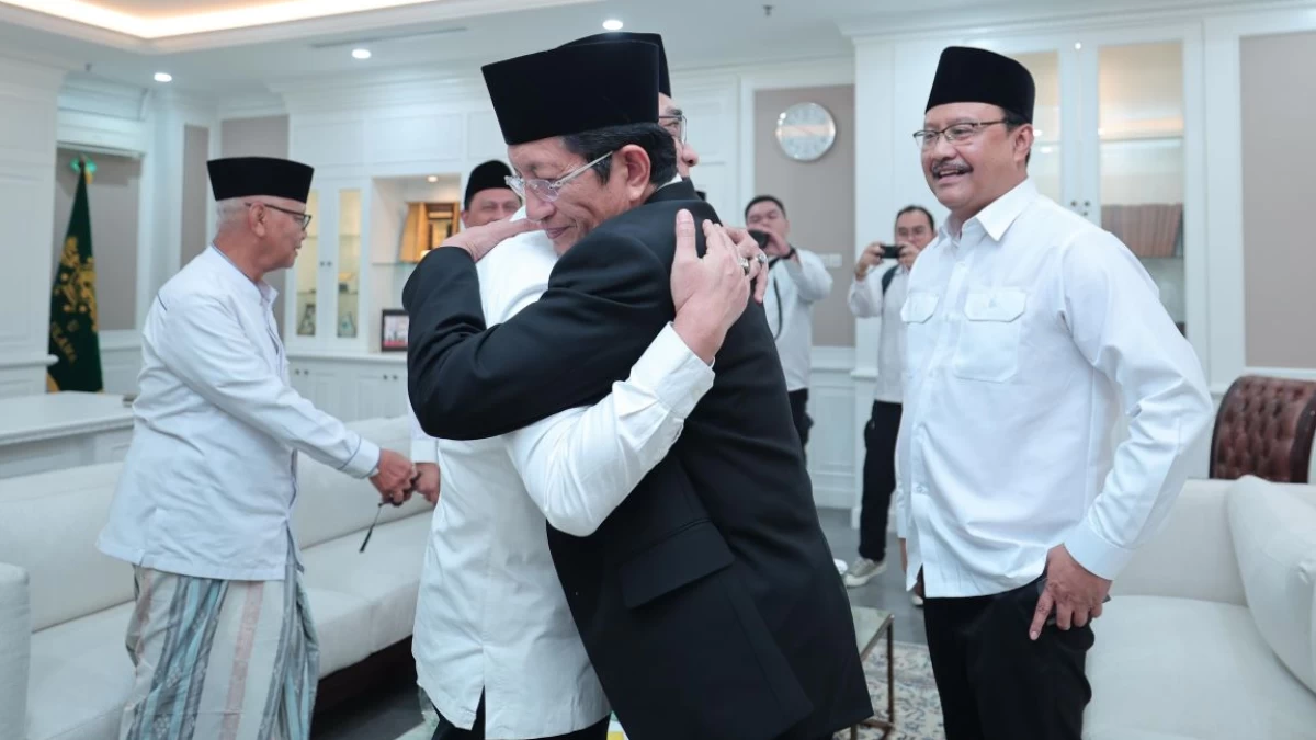 Kunjungi PBNU, 4 Menteri Kabinet Merah Putih yang Kader NU Minta Restu Rais Aam dan Ketum