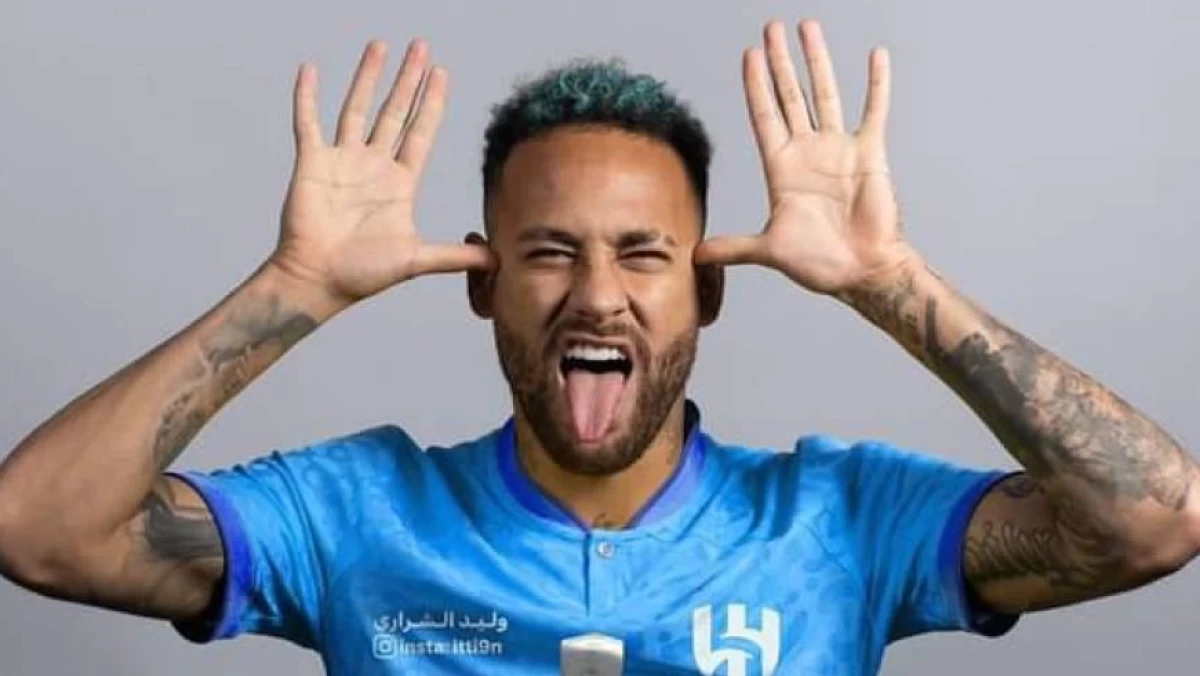 Meskipun Performa 'Melempem', Neymar Bahagia Setahun Lebih Hijrah ke Arab Saudi