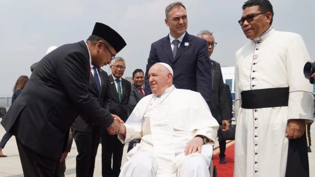 Menag Yaqut Ungkap 3 Pesan Paus Fransiskus sebelum Meninggalkan Indonesia