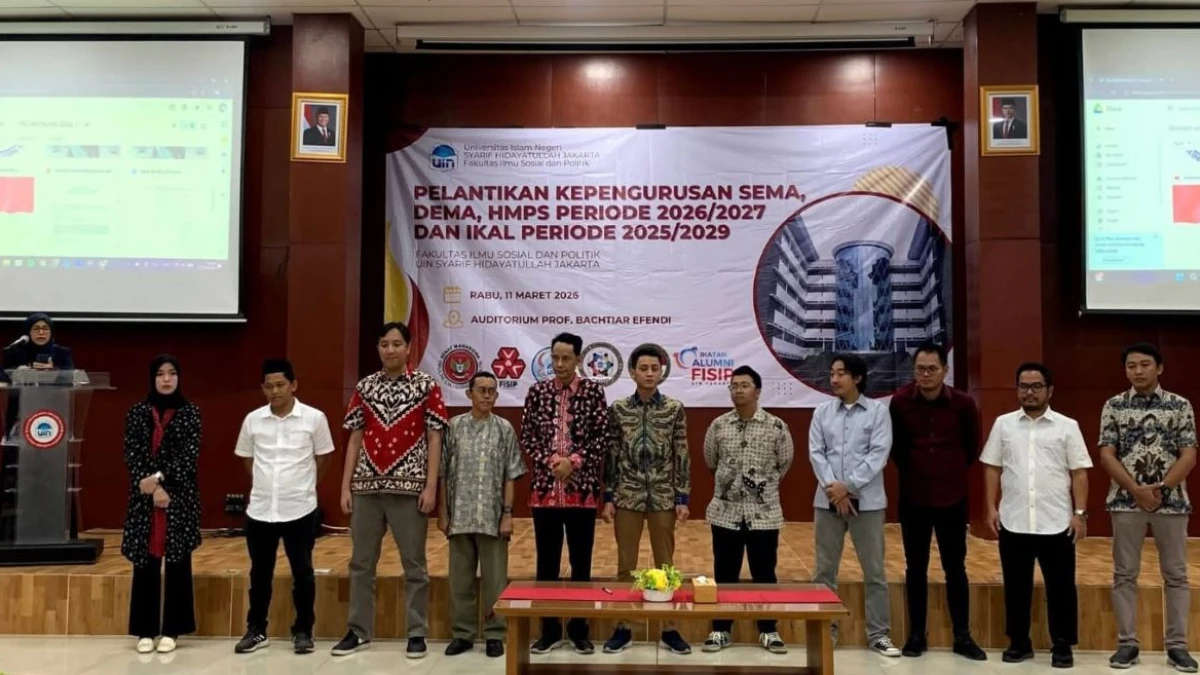 Alumni FISIP UIN Jakarta Lantik Pengurus Baru 2025–2029