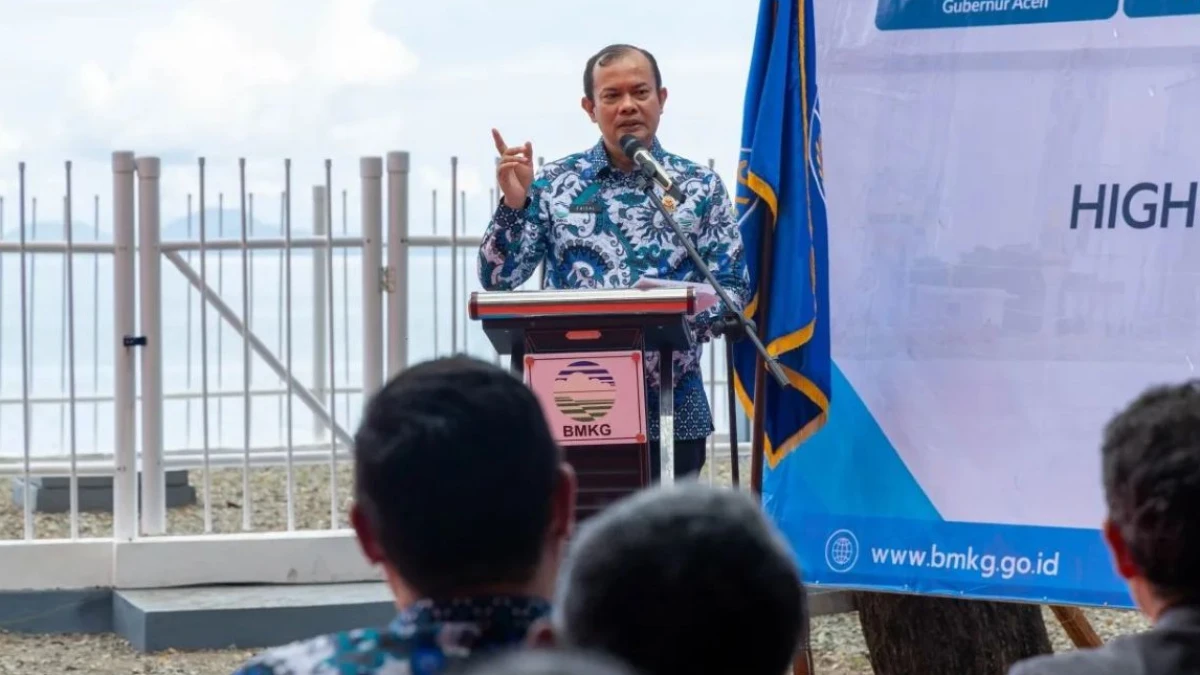 BMKG Resmikan HF Radar Array di Aceh, Pantau Kondisi Laut hingga 150 Kilometer