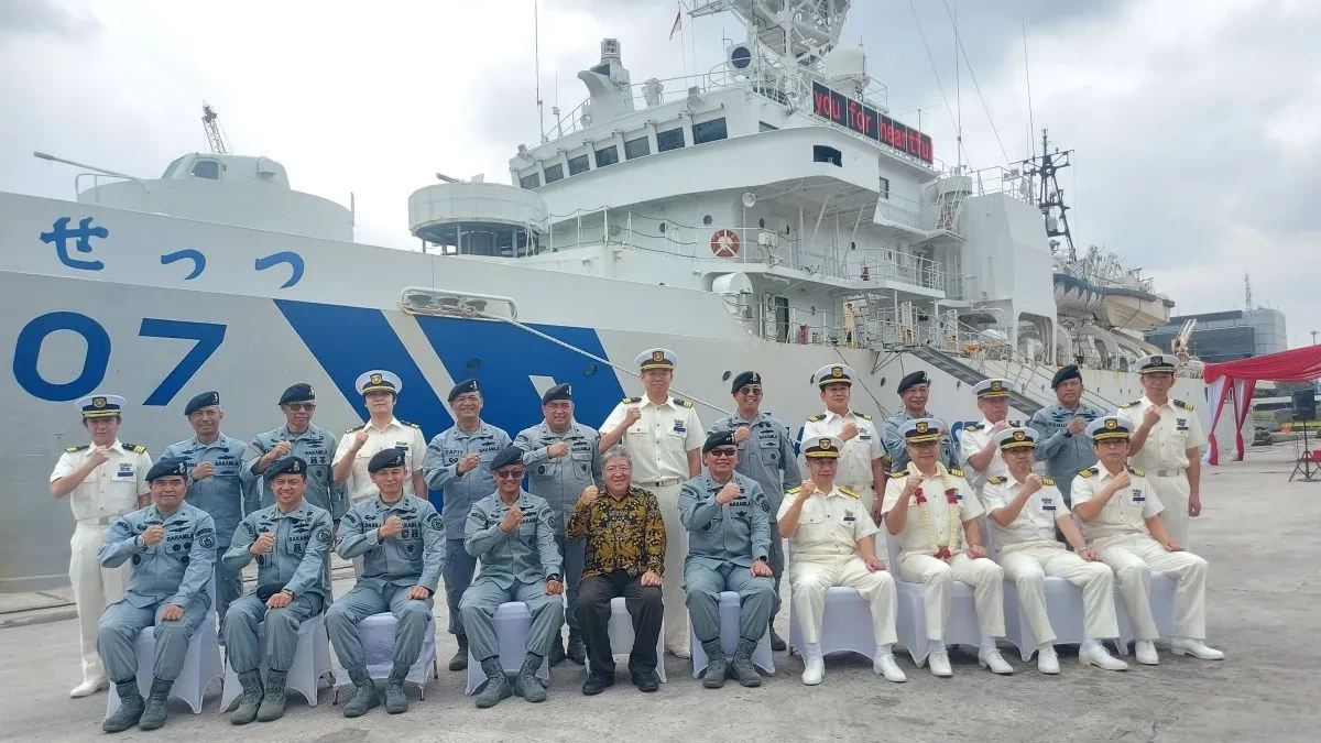 Kapal Penjaga Pantai Jepang Bersandar di Tanjung Priok, Ada Apa?