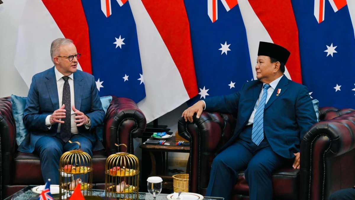 Transkrip Pernyataan Pers Bersama Presiden RI dan PM Australia pada 15 Mei 2025