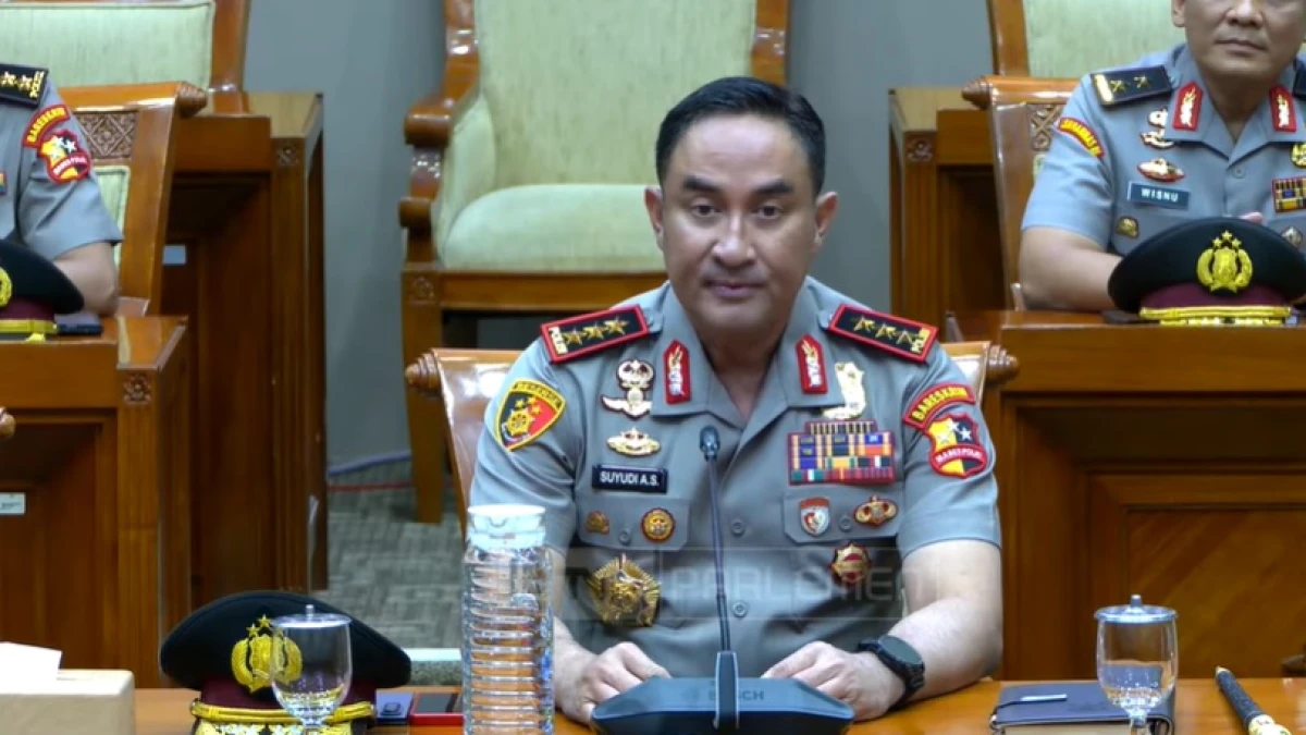 Profil Komjen Suyudi Calon Tunggal Pengganti Listyo Sigit Prabowo, Bakal Dilantik Siang Ini