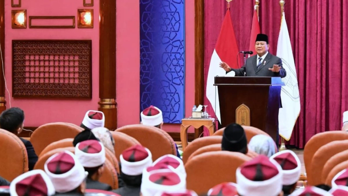 Di Hadapan Mahasiswa Al Azhar Mesir, Prabowo Singgung Gus Dur hingga Banser