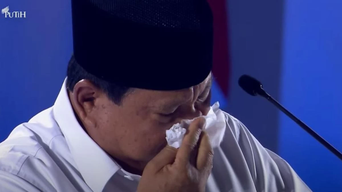 Prabowo Pidato hingga Menangis, Umumkan Kenaikan Gaji Guru sampai Hentikan Korupsi