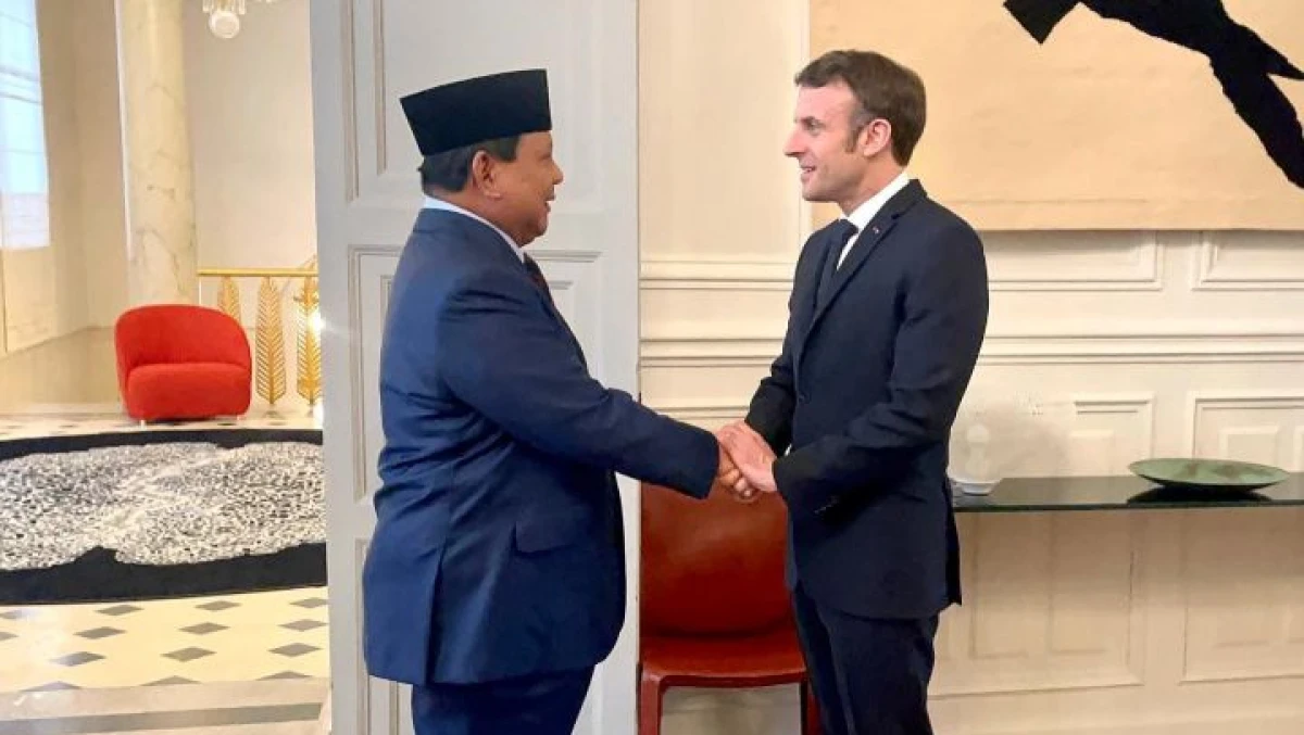 Indonesia-Prancis Sepakat Perkuat Kerja Sama Ekonomi Hadapi Kebijakan Tarif Trump