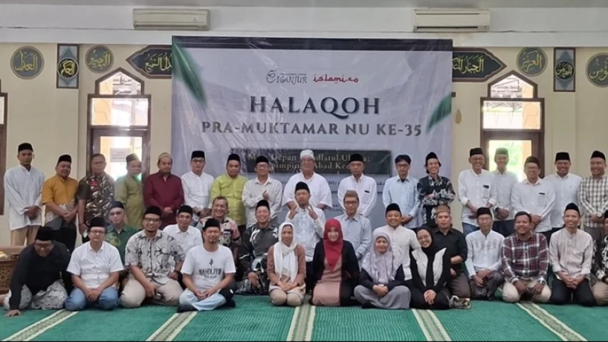 Halaqah Pra Muktamar di Ciganjur Usul Pertegas Batas Peran Kader NU di Pemerintahan