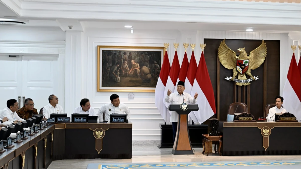 Presiden Prabowo Pastikan Kondisi Pangan Nasional Terkendali Jelang Lebaran 2025
