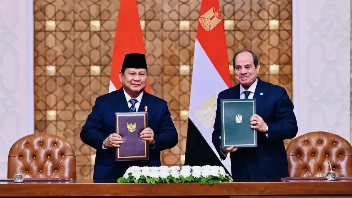 Indonesia-Mesir Sepakat Tingkatkan Kemitraan Strategis